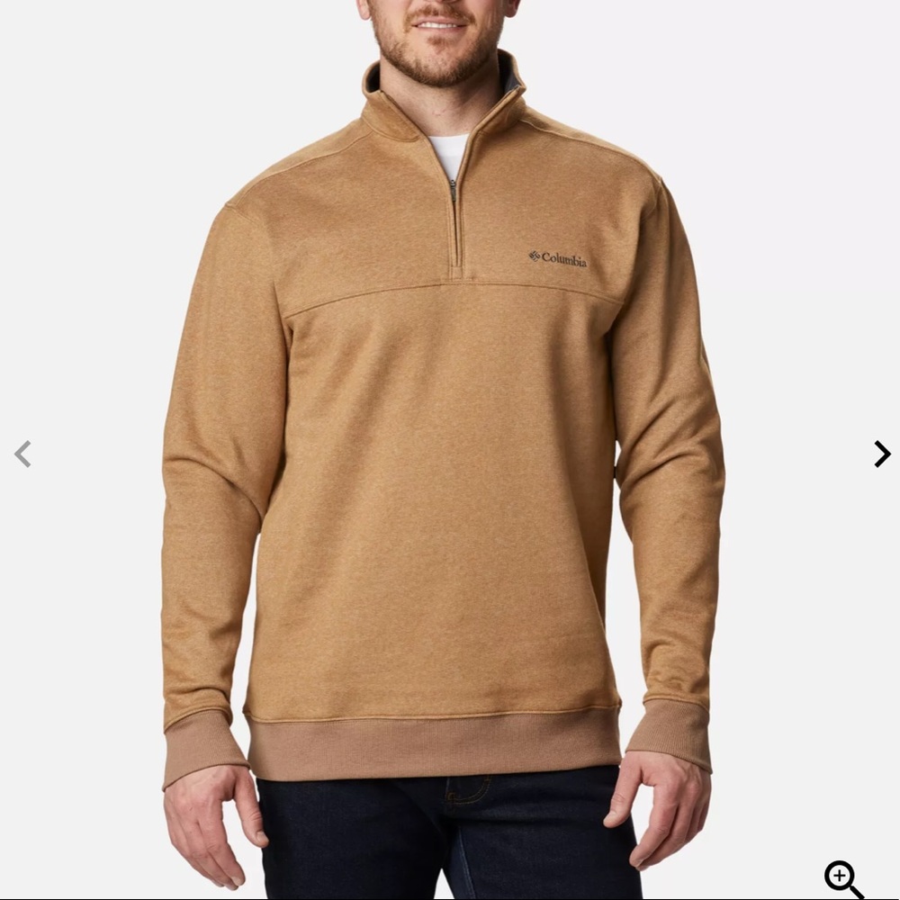 Columbia Men’s Harr Mountain half zip XXL